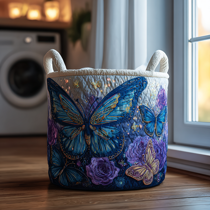 Butterfly Petal Laundry Basket