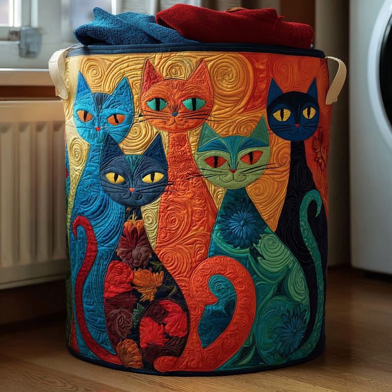 Enchanted Cats Laundry Basket