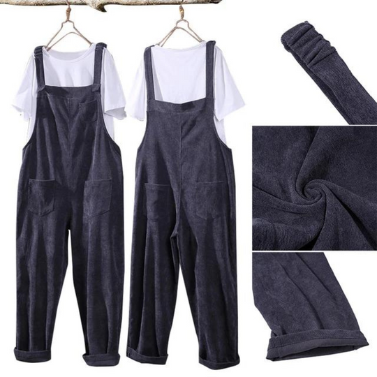 Casual Corduroy Overall